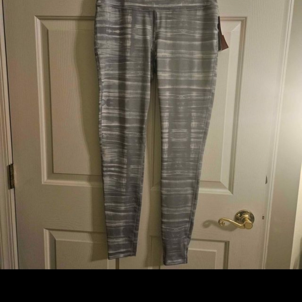 Zelos Women's Workout Tights Gray Brand New Size M